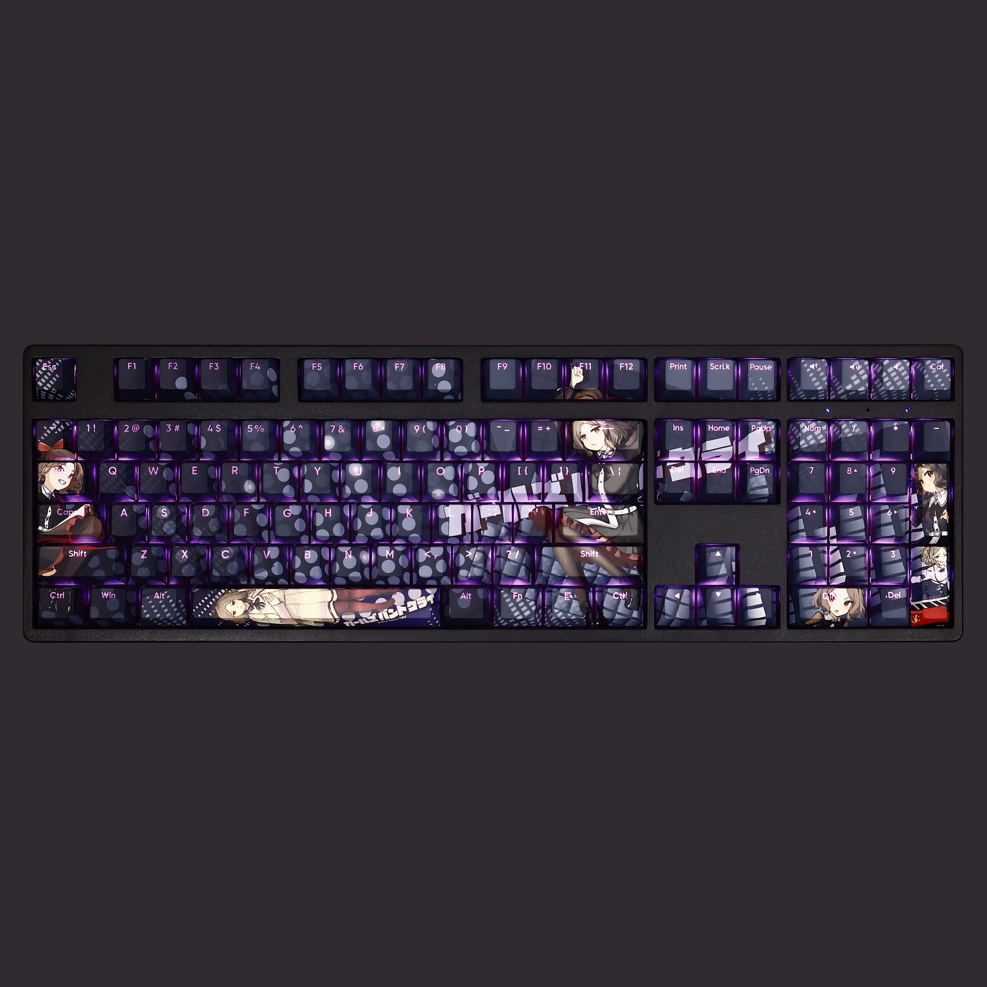 海老塚智透光RGB108鍵標準配列衛星軸鍵帽-ZUIHANG SHOP