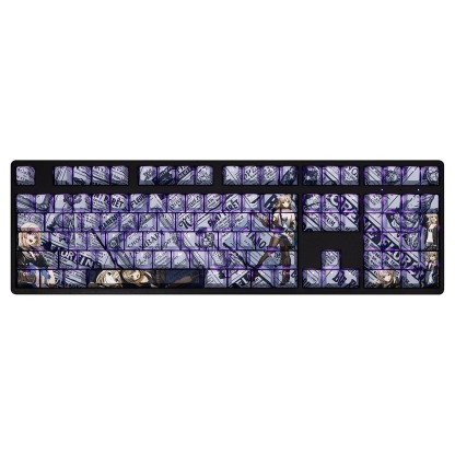 河原木桃香透光RGB108鍵標準配列衛星軸鍵帽