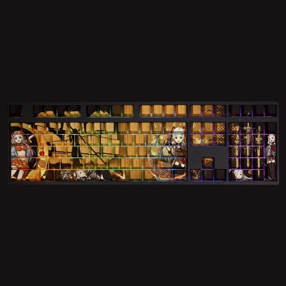 尤娜透光RGB108鍵標準配列衛星軸鍵帽-ZUIHANG SHOP