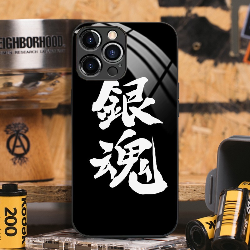 銀魂新款高清全包防摔玻璃殼-ZUIHANG SHOP