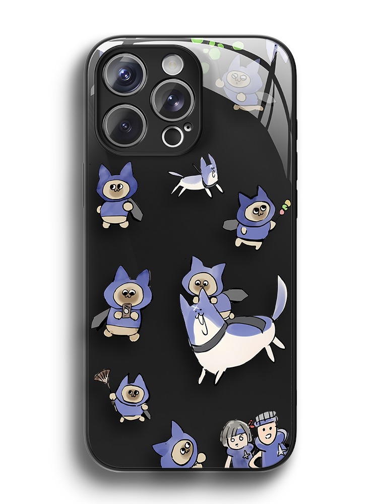 魔物獵人新款高清全包防摔玻璃殼-ZUIHANG SHOP