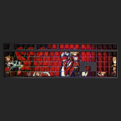 西莉卡透光RGB108鍵標準配列衛星軸鍵帽-ZUIHANG SHOP