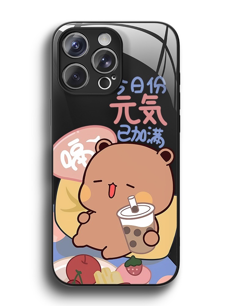 一二布布新款高清全包防摔玻璃殼-ZUIHANG SHOP