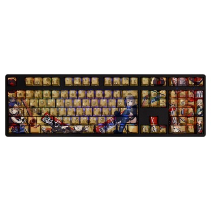 青葉摩卡透光RGB108鍵標準配列衛星軸鍵帽-ZUIHANG SHOP