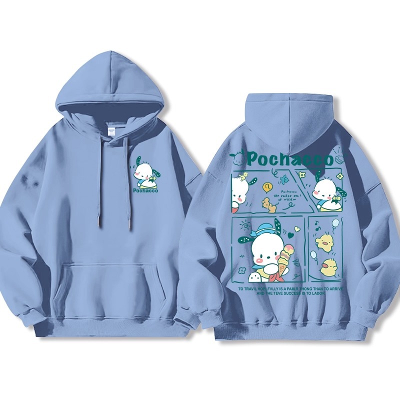 三麗鷗新款 親子情侶男女款連帽衛衣-ZUIHANG SHOP