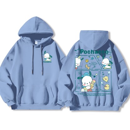 三麗鷗新款 親子情侶男女款連帽衛衣-ZUIHANG SHOP