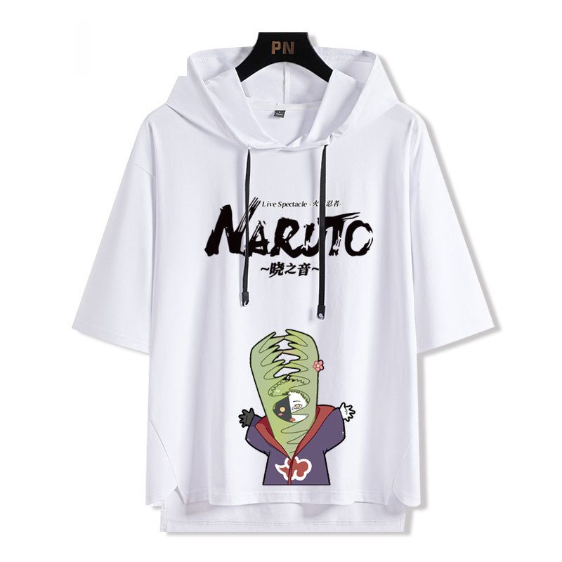 火影忍者 連帽短袖T恤