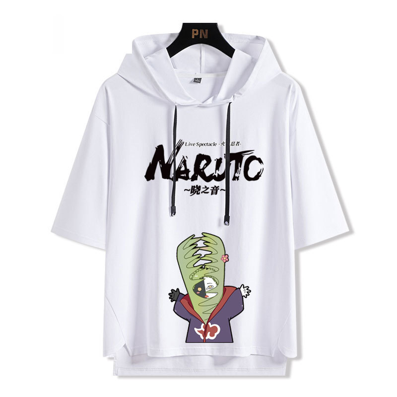 火影忍者 連帽短袖T恤