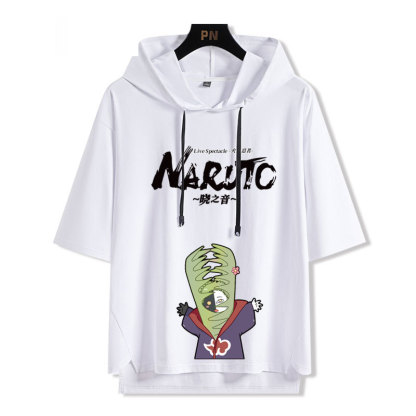 火影忍者 連帽短袖T恤