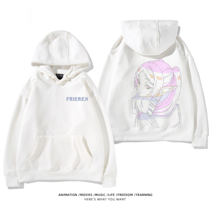 葬送的芙莉蓮新款 親子情侶男女款連帽衛衣-ZUIHANG SHOP