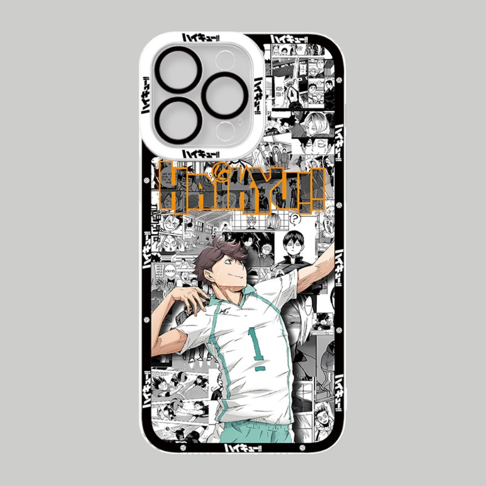 排球少年天使眼透明防摔軟殼-ZUIHANG SHOP