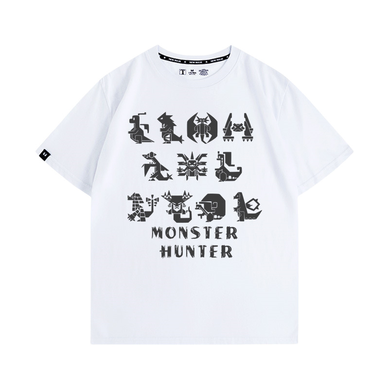 魔物獵人荒野 第2彈 印花短袖T恤-ZUIHANG SHOP