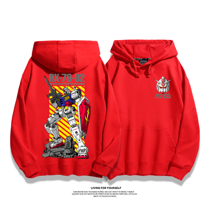 機動戰士鋼彈新款 親子情侶男女款連帽衛衣-ZUIHANG SHOP