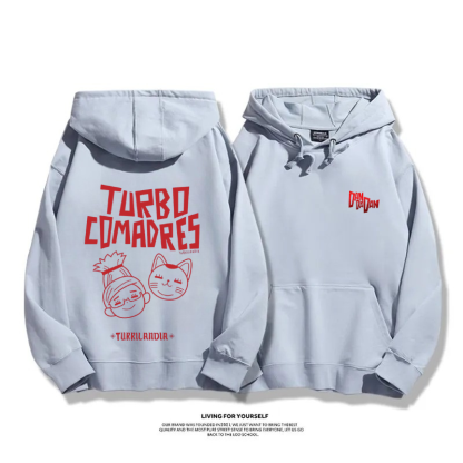 膽大黨 2025秋冬新款 親子情侶男女連帽衛衣