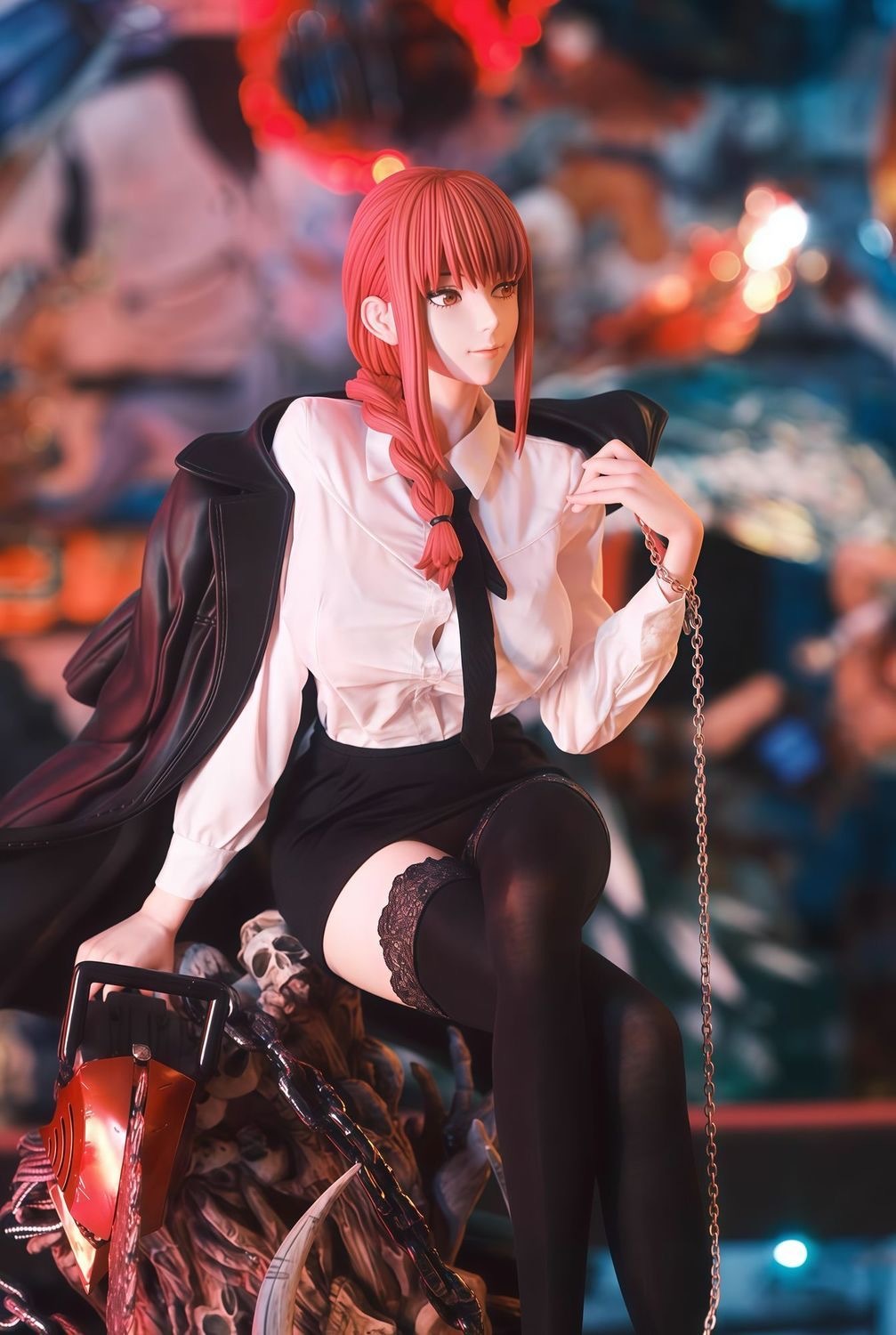 HHS瑪奇瑪限量 鏈鋸人 GK雕像