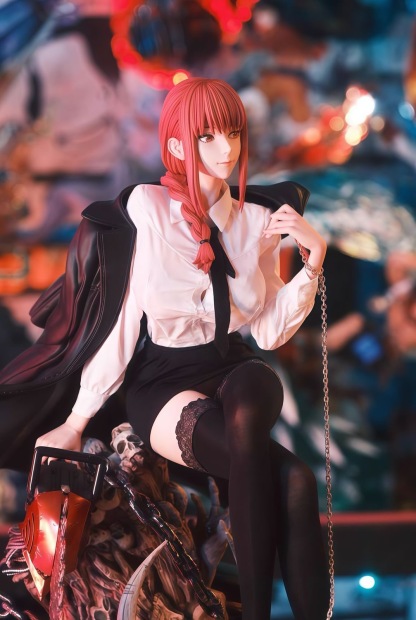 HHS瑪奇瑪限量 鏈鋸人 GK雕像