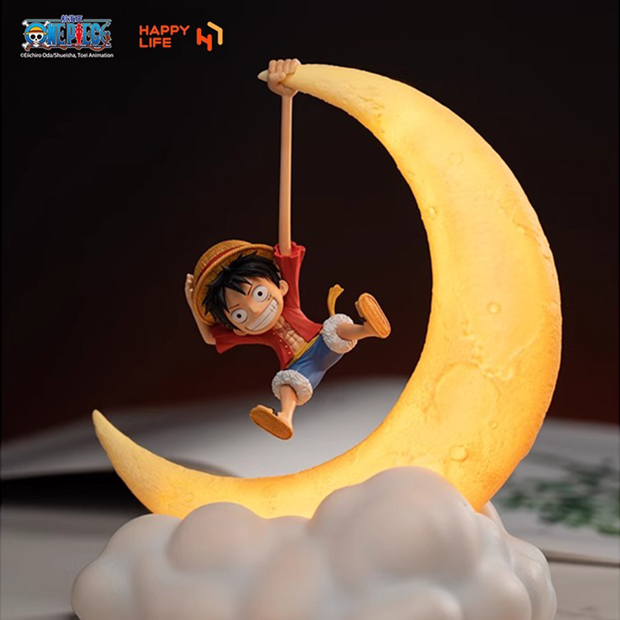 HAPPY LIFE 正版航海王 拉拉路飛磁控小夜燈-ZUIHANG SHOP