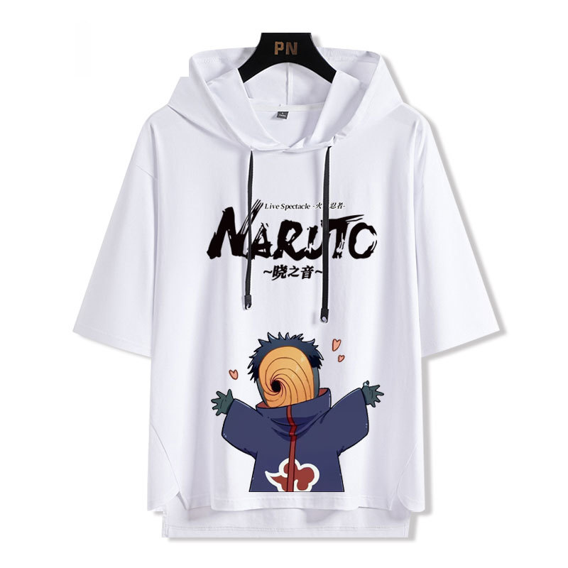 火影忍者 連帽短袖T恤