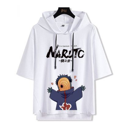 火影忍者 連帽短袖T恤