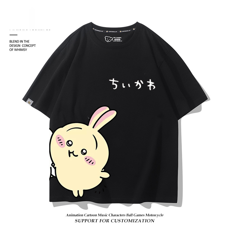 Chiikawa 2025親子情侶男女同款 印花短袖T恤-ZUIHANG SHOP