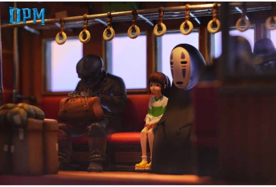 【預購】OPM-Studio 宮崎駿桌面場景系列011-千與千尋-海上列車