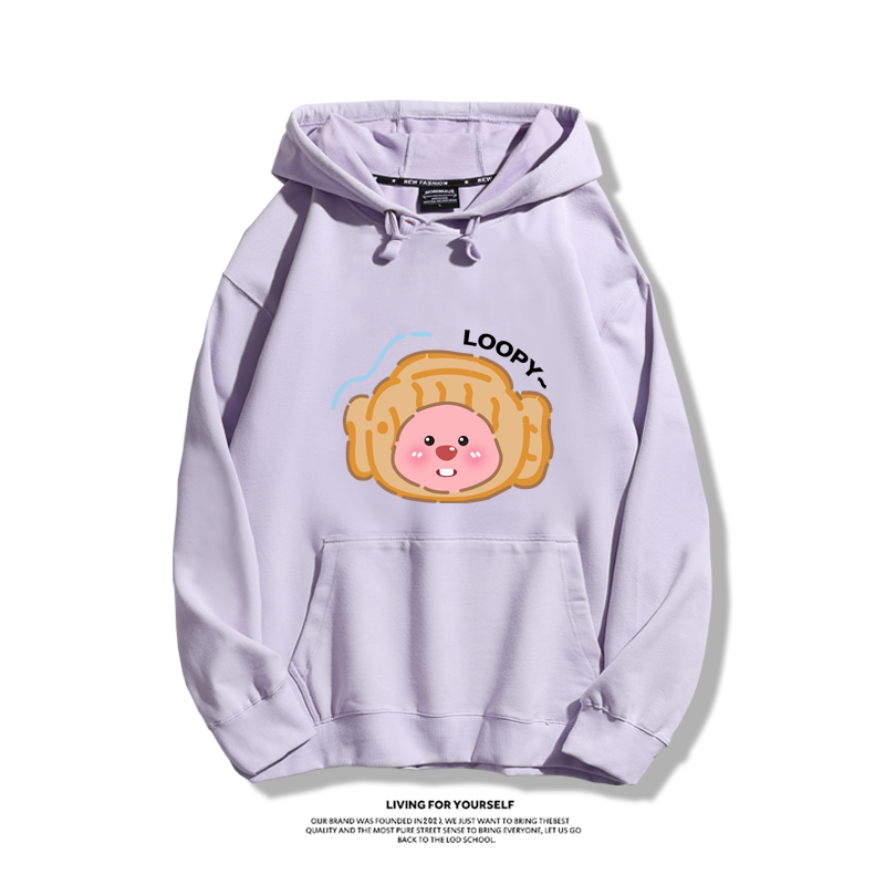 軟萌loopy露比新款 親子情侶男女款連帽衛衣-ZUIHANG SHOP