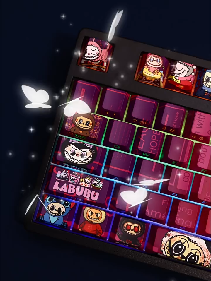 Labubu 108鍵 標準配列 衛星軸鍵帽