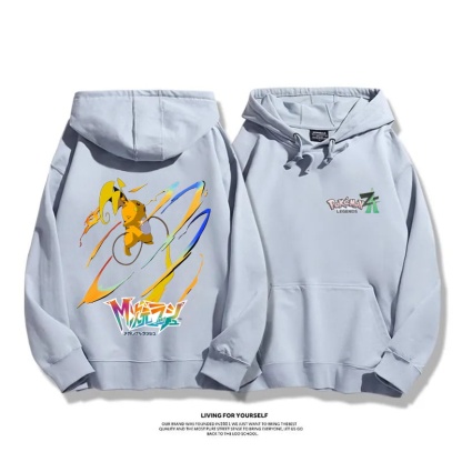 寶可夢傳說 Z-A 2025秋冬新款 親子情侶男女連帽衛衣