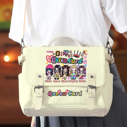 (G)I-DLE 專輯同款手提帆布包 應援單肩斜挎包-ZUIHANG SHOP
