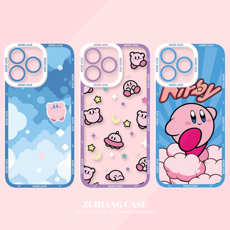 星之卡比天使眼透明防摔軟殼