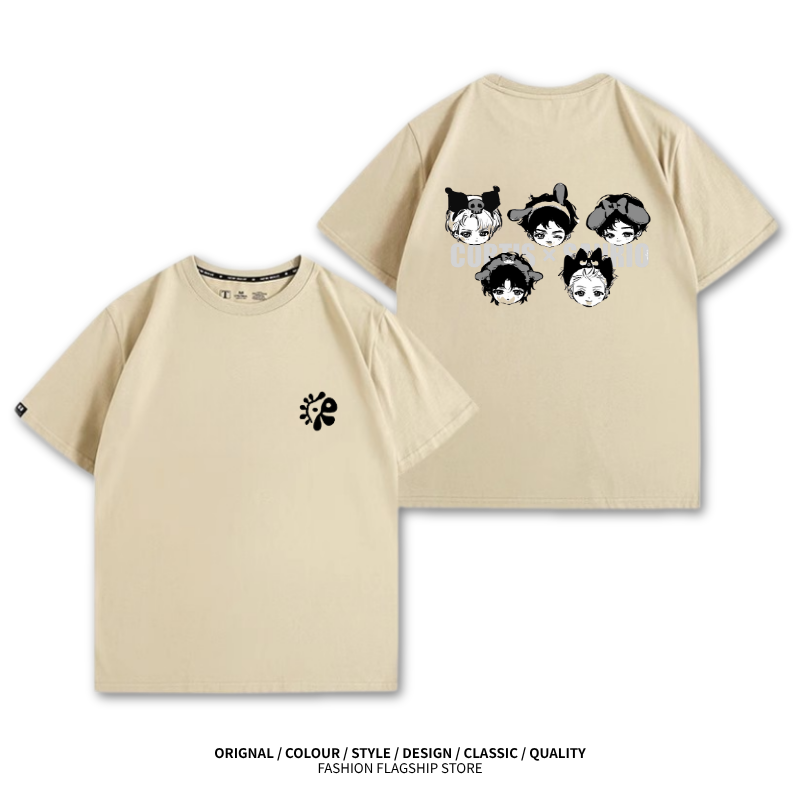 CORTIS 2025新款 親子情侶男女印花短袖T恤