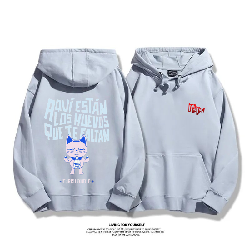 膽大黨 2025秋冬新款 親子情侶男女連帽衛衣