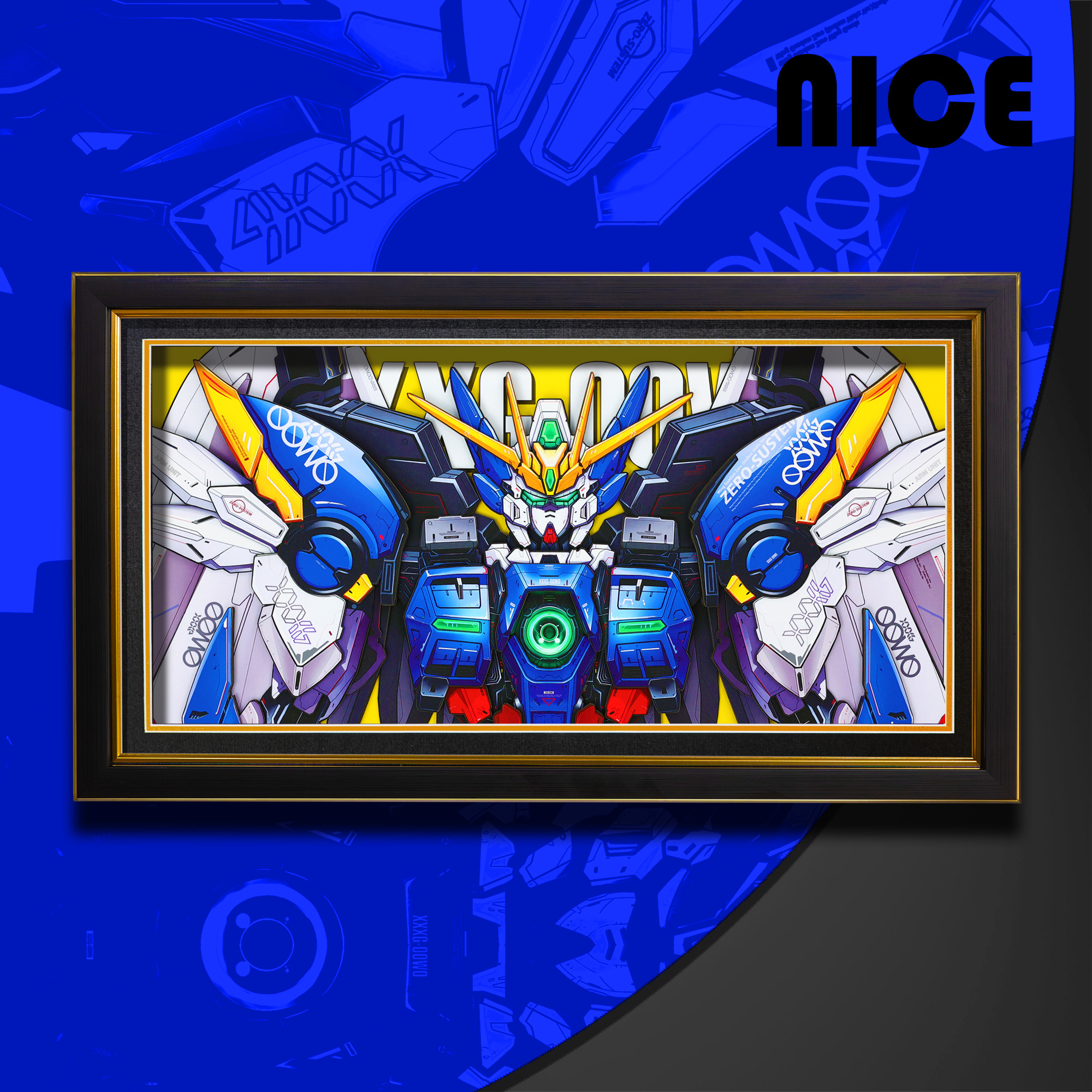 機動戰士鋼彈 3D立體畫-ZUIHANG SHOP