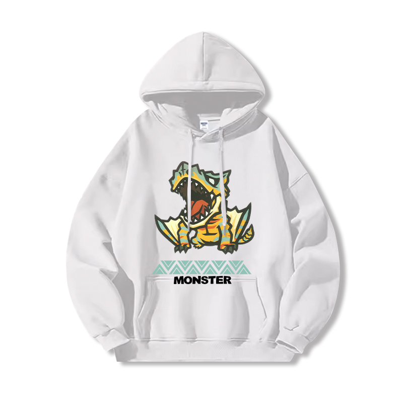 Monster Hunter Rise魔物獵人新款 親子情侶男女款連帽衛衣-ZUIHANG SHOP