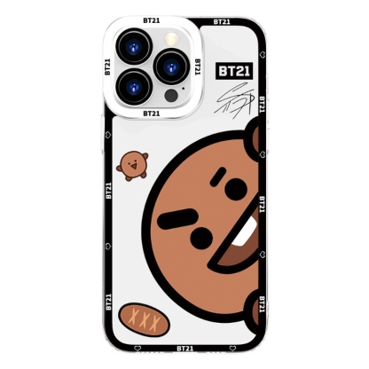 BTS防彈少年團天使眼透明防摔軟殼