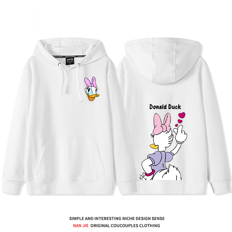 迪士尼 2025秋冬新款 親子情侶裝連帽衛衣
