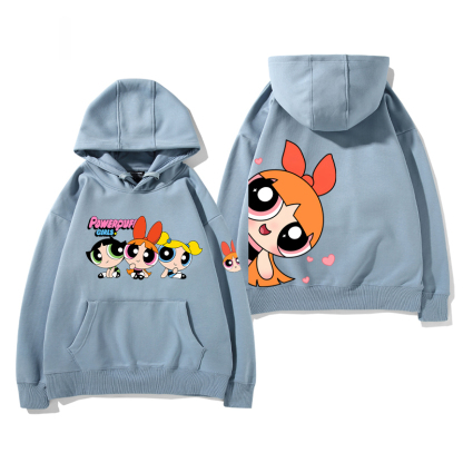 飛天小女警新款 親子情侶男女款連帽衛衣-ZUIHANG SHOP