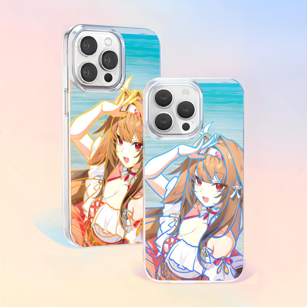 絕區零極光金手機殼