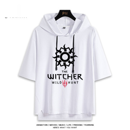 巫師3狂獵 連帽短袖T恤-ZUIHANG SHOP