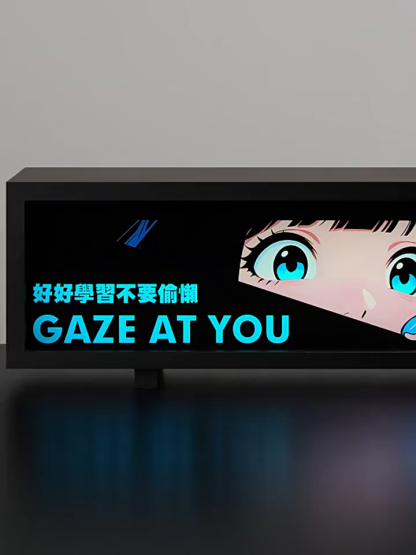 賽博朋克動漫氛圍燈 - 電競桌景必備配件