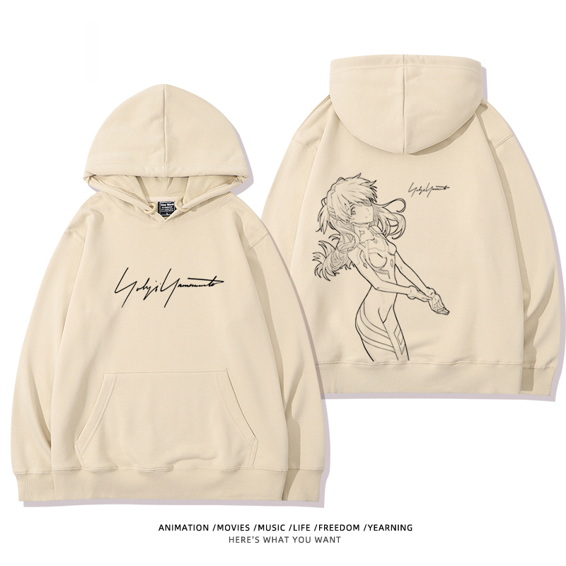 新世紀福音戰士新款 親子情侶男女款連帽衛衣-ZUIHANG SHOP