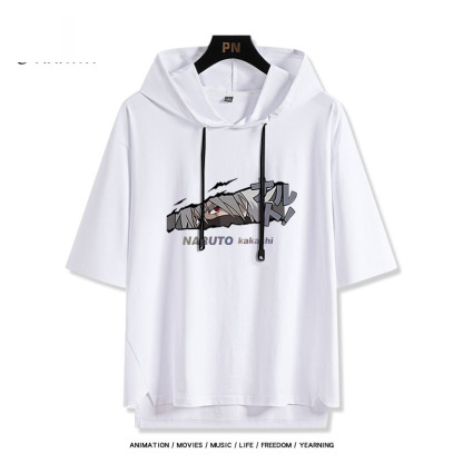 火影忍者 連帽短袖T恤