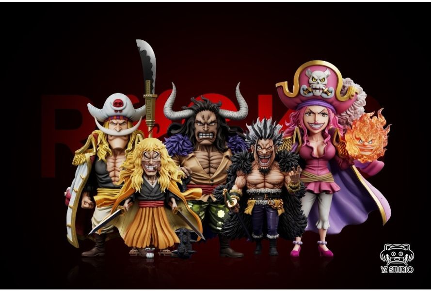 【預購】YZ 神之谷大戰第8彈 洛克斯海賊團 白鬍子 愛德華·紐蓋特