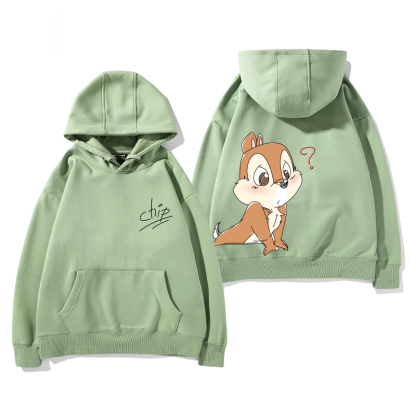 奇奇和蒂蒂新款 親子情侶男女款連帽衛衣-ZUIHANG SHOP