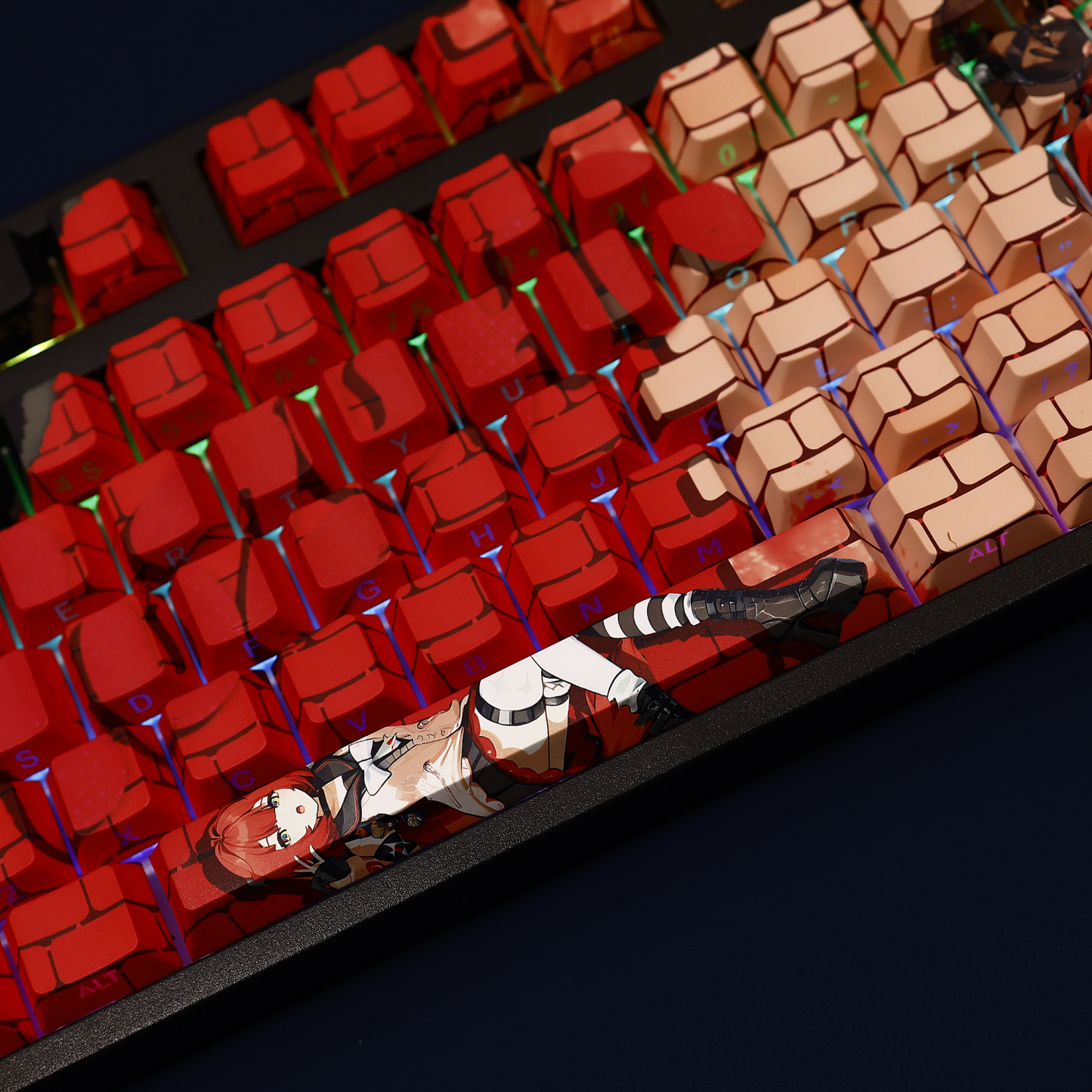 絕區零 浮波柚葉 108鍵 標準配列 衛星軸鍵帽-ZUIHANG SHOP