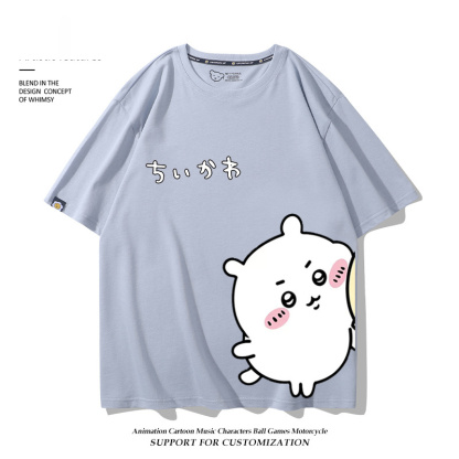 Chiikawa 2025親子情侶男女同款 印花短袖T恤-ZUIHANG SHOP