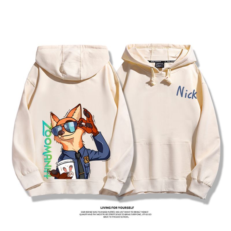 瘋狂動物城 2025秋冬新款 親子情侶男女連帽衛衣-ZUIHANG SHOP