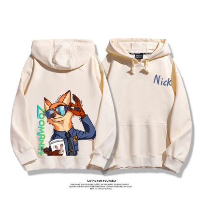 瘋狂動物城 2025秋冬新款 親子情侶男女連帽衛衣-ZUIHANG SHOP