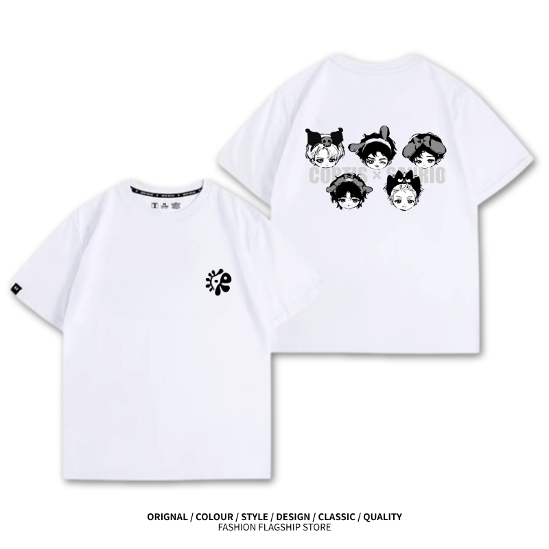 CORTIS 2025新款 親子情侶男女印花短袖T恤