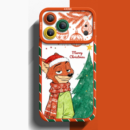 動物方城市液態矽膠全包防摔軟殼